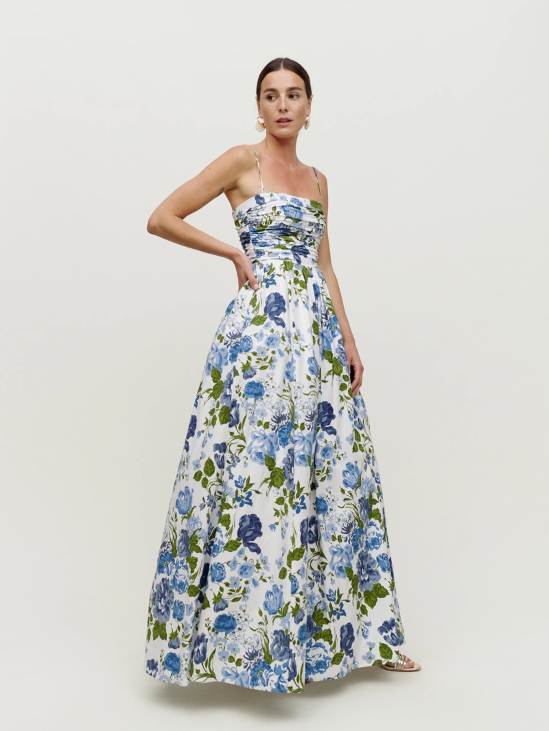 Floral Gown What Wear Tea Party Reformation