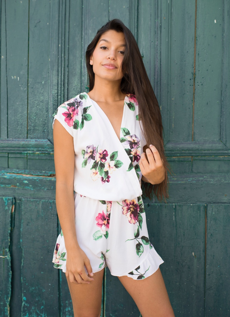 Floral Romper Summer