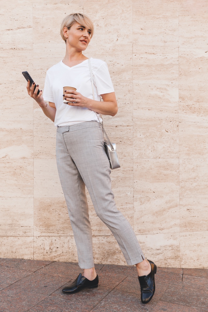 Lightweight Pants Casual Work Outfits