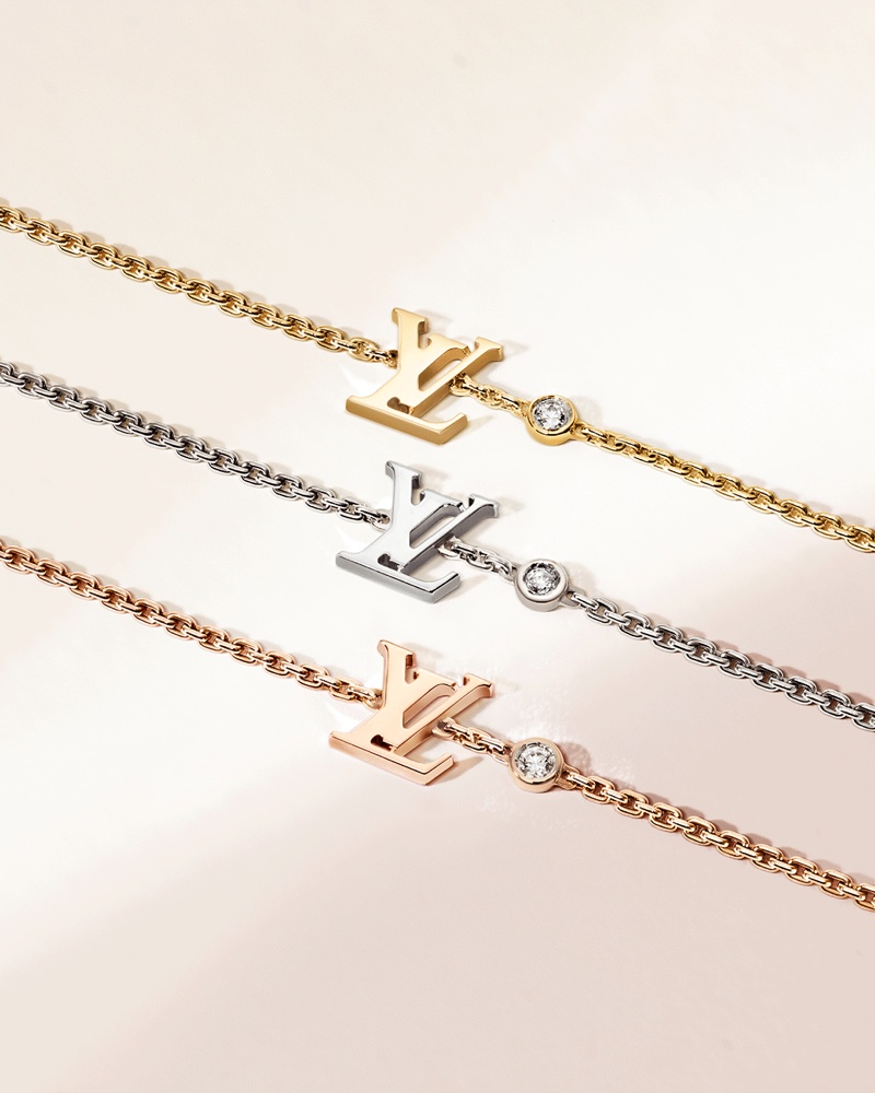 Louis Vuitton Idylle Blossom bracelets in pink, yellow and white