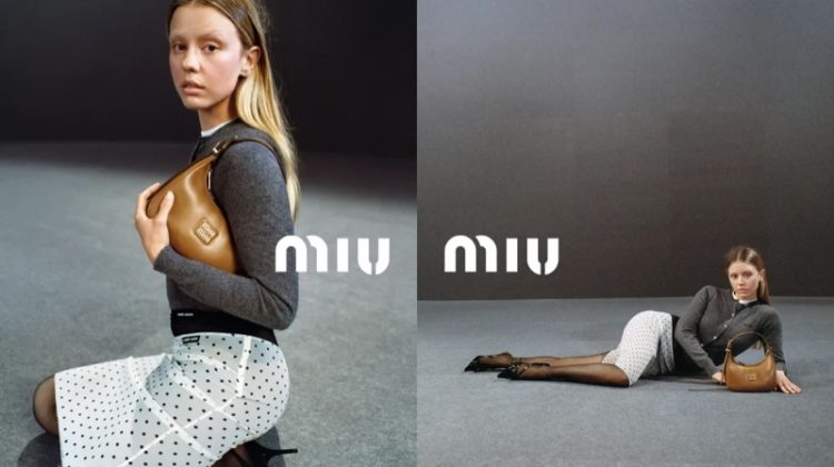 Miu Miu Fall 2023 Campaign: Mia Goth, Zaya Wade Take the Stage