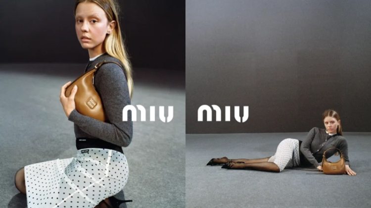 Mia Goth Miu Miu Fall 2023 Campaign