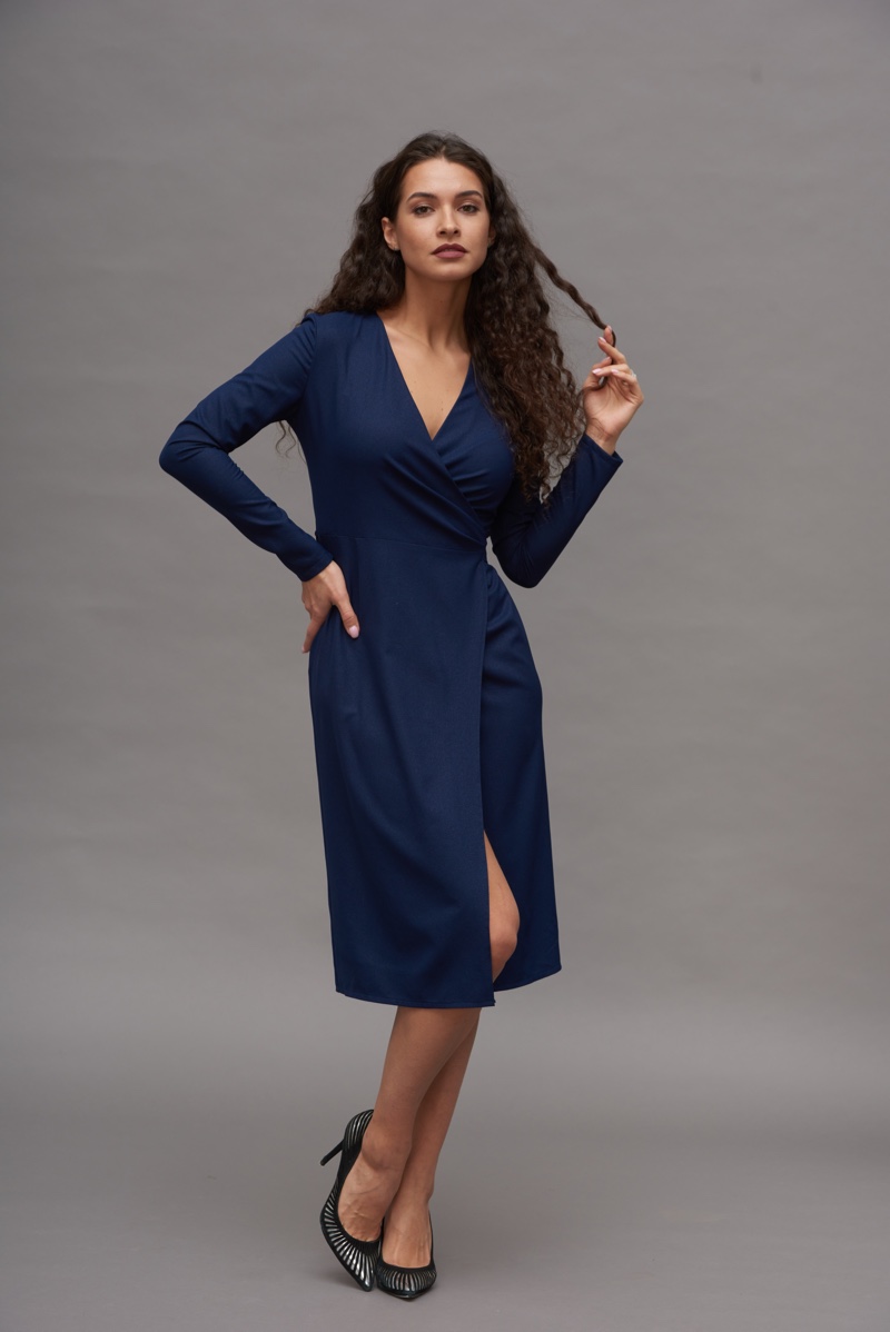 Navy Dress Semi Formal Wedding Attire