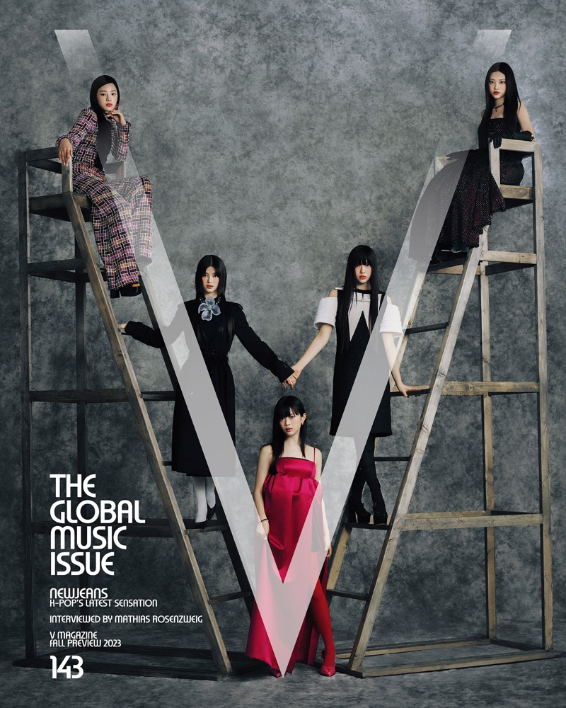 NewJeans Takes Center Stage for V Magazine Covers