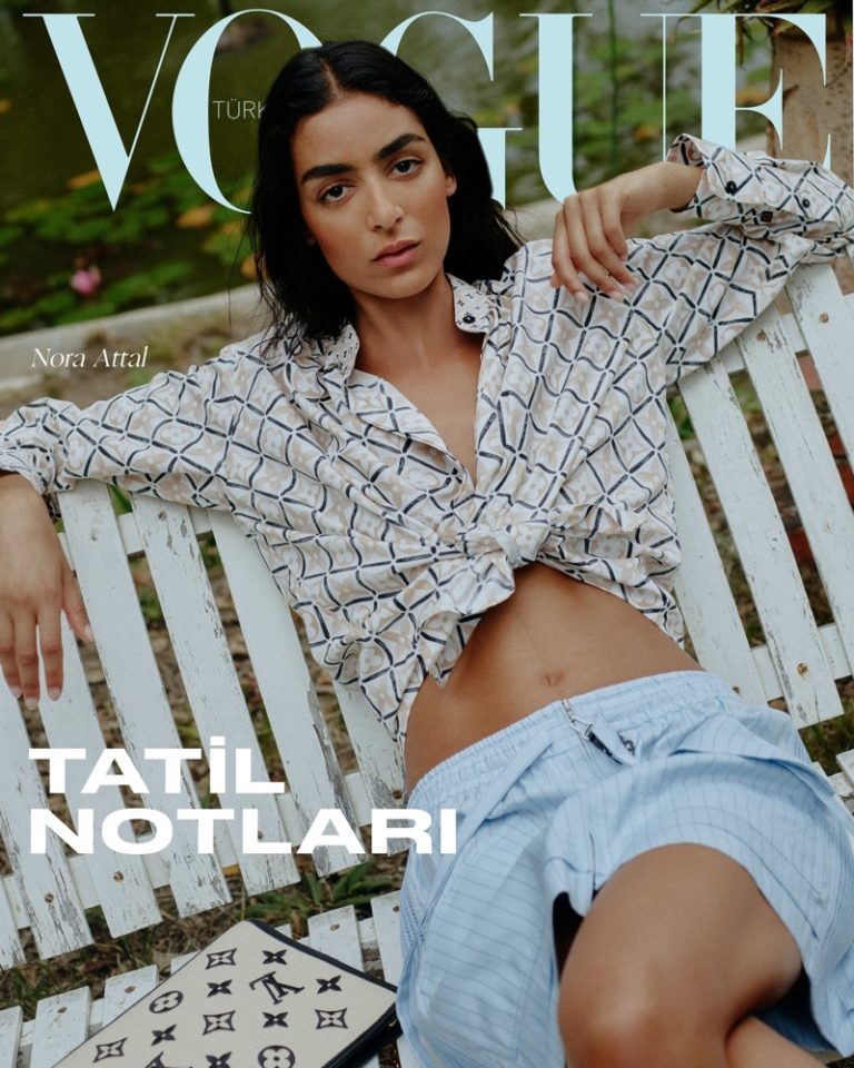 Nora Attal Graces Vogue Turkey July-August 2023 Cover