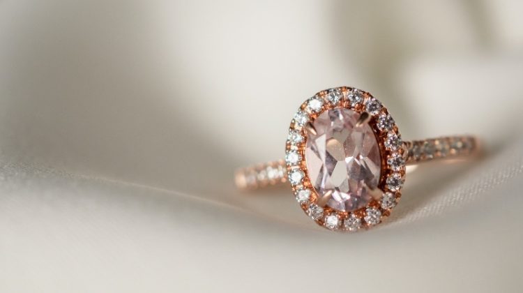 Pink Diamond Ring