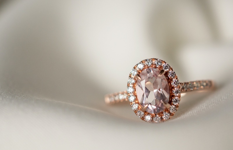 Pink Diamond Ring