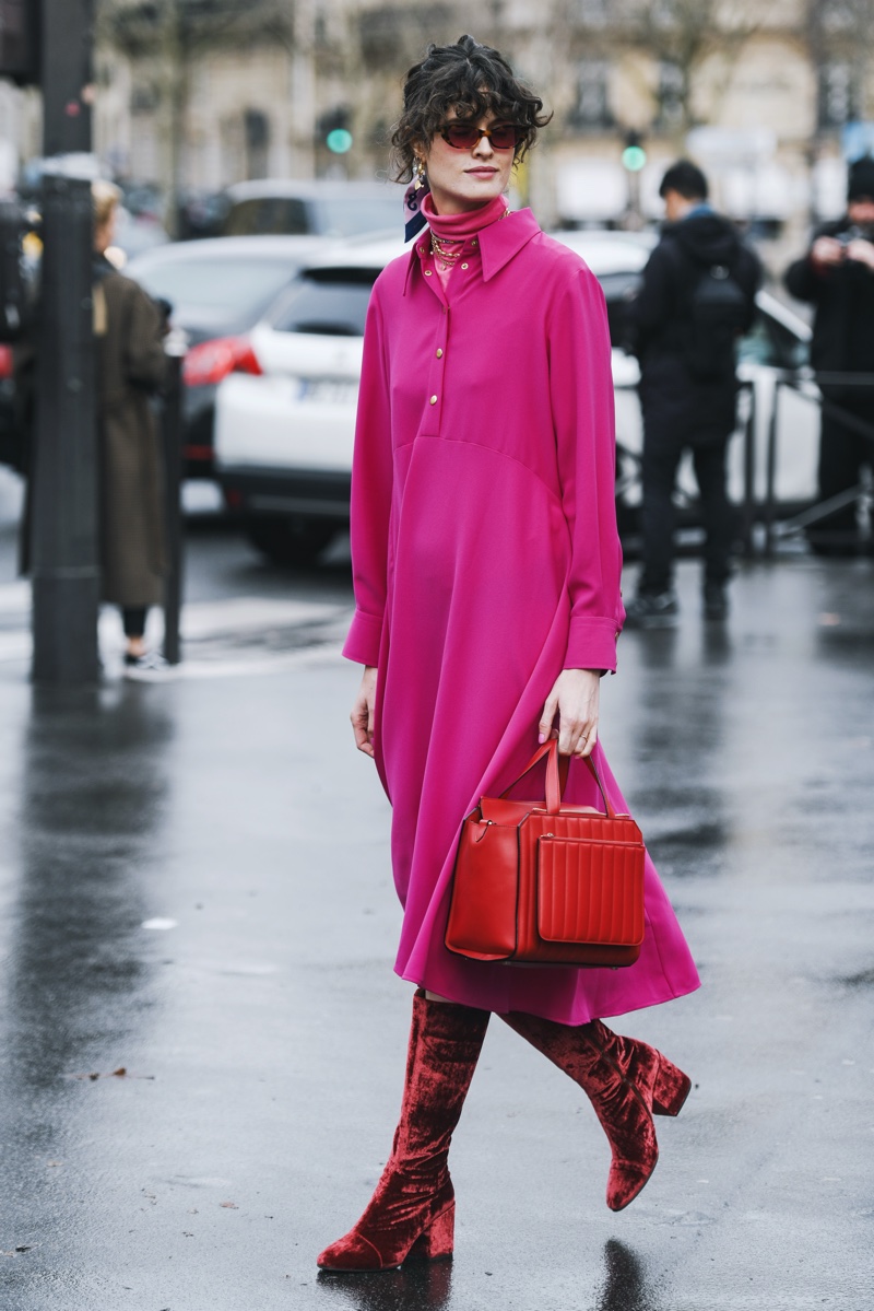 Pink Monochrome Outfits