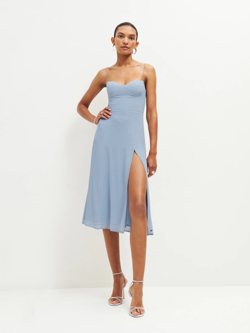 Reformation Juliette Dress in Mineral $248