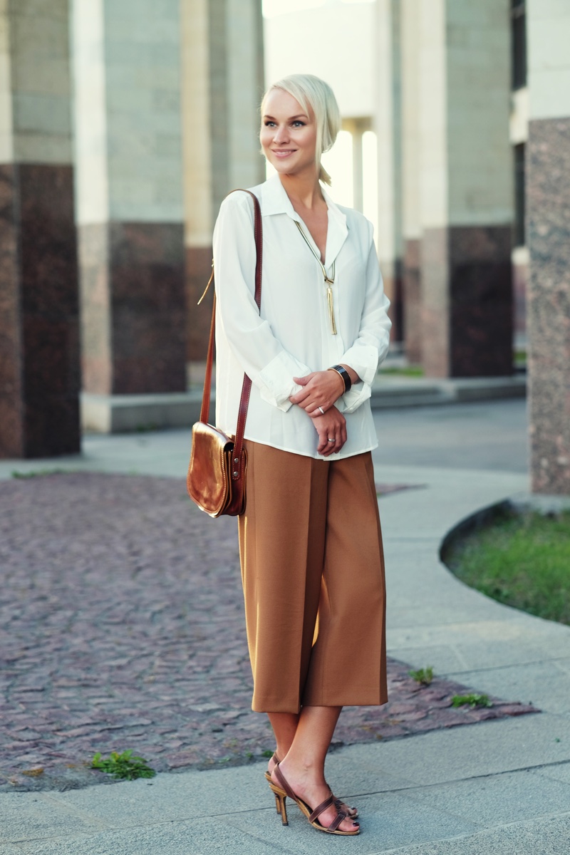 Top Cropped Pants Semi Formal Wedding Attire