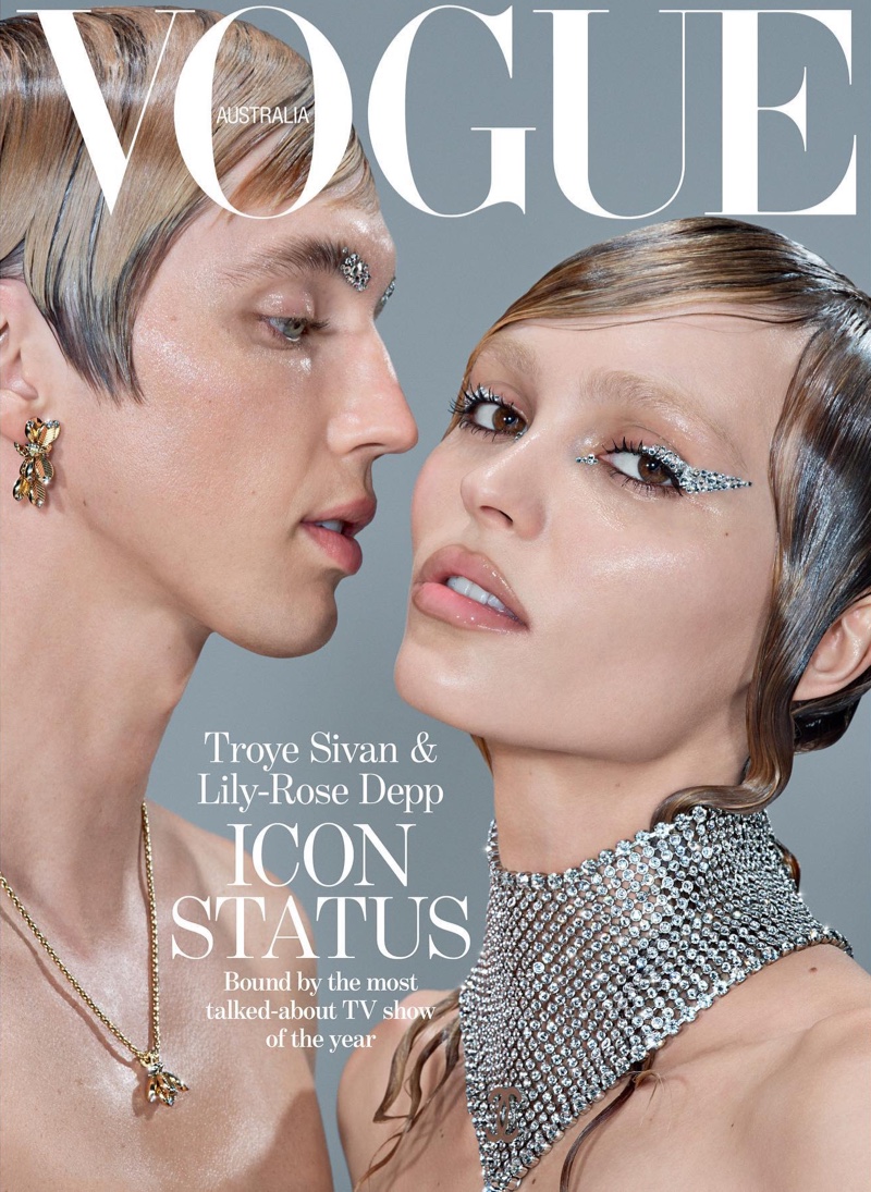 Troye Sivan Lily Rose Depp Vogue Australia Cover