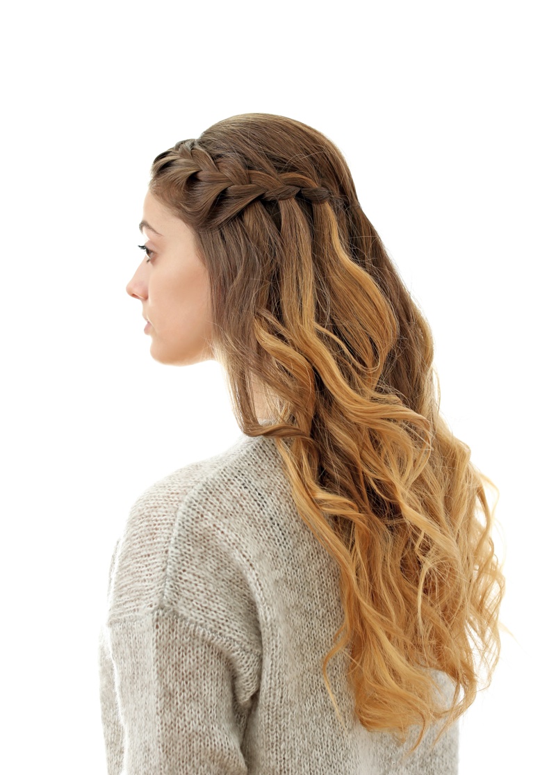 Waterfall Braid Work Hairstyles