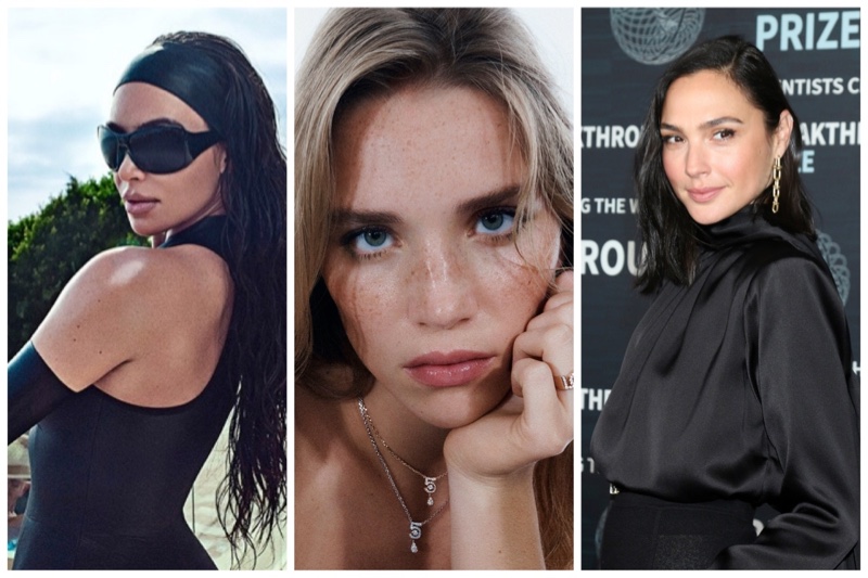 Week in Review: Kim Kardashian for SKIMS swim 2023 campaign, Rebecca Leigh Longendyke for Chanel No. 5 fine jewelry, and Gal Gadot.