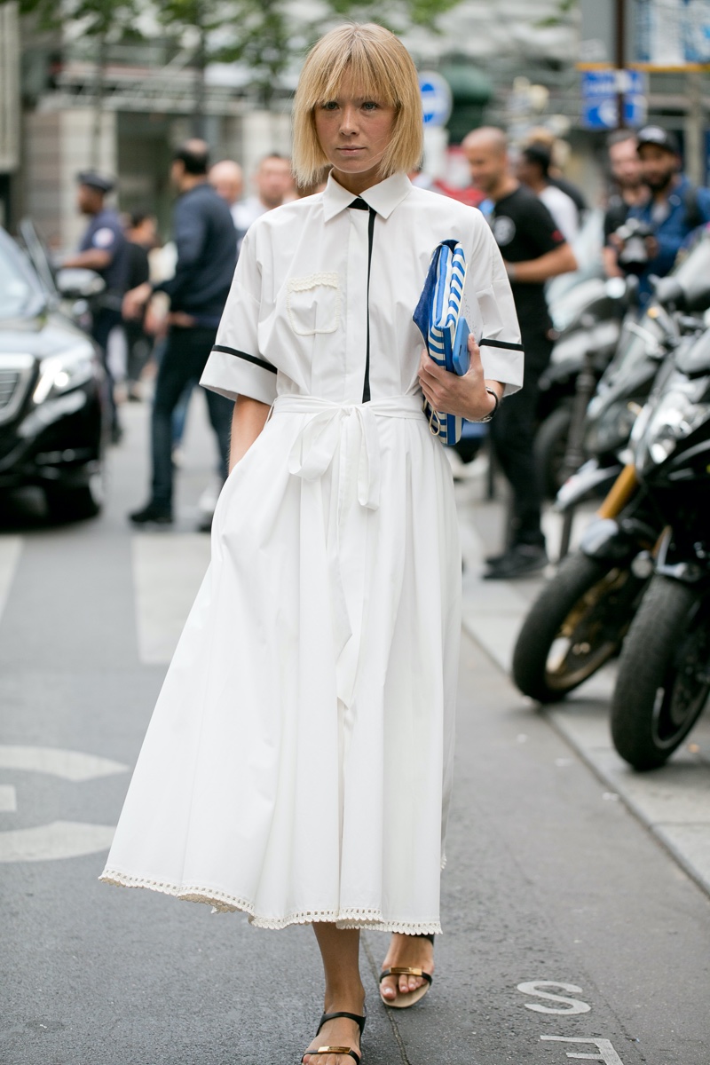 Stylish Monochrome Outfit for Summer