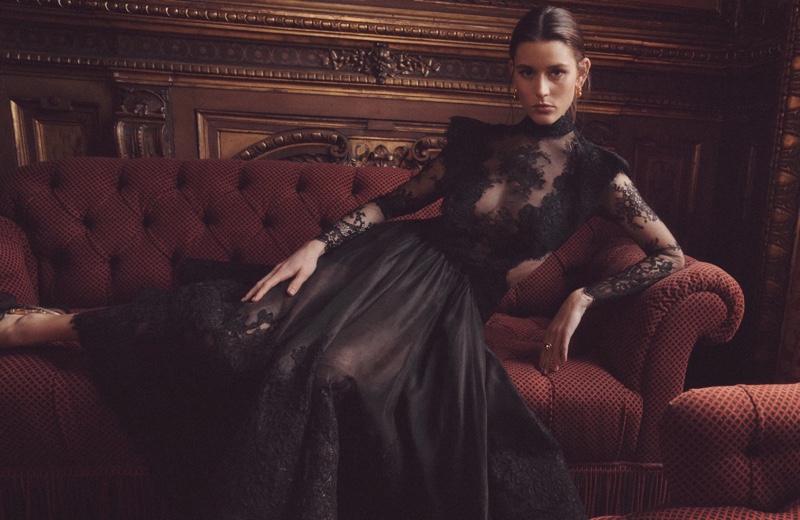 Zimmermann Black Dress Fall 2023