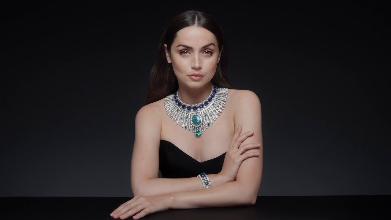 Ana de Armas Models Louis Vuitton Idylle Blossom Fine Jewelry
