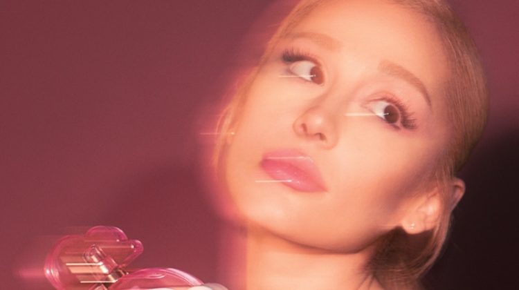Ariana Grande Cloud Pink Perfume Campaign