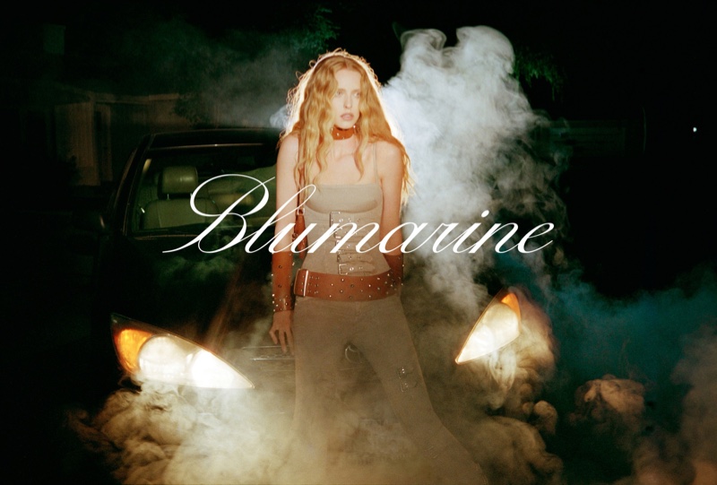 Blumarine unveils fall-winter 2023 campaign.