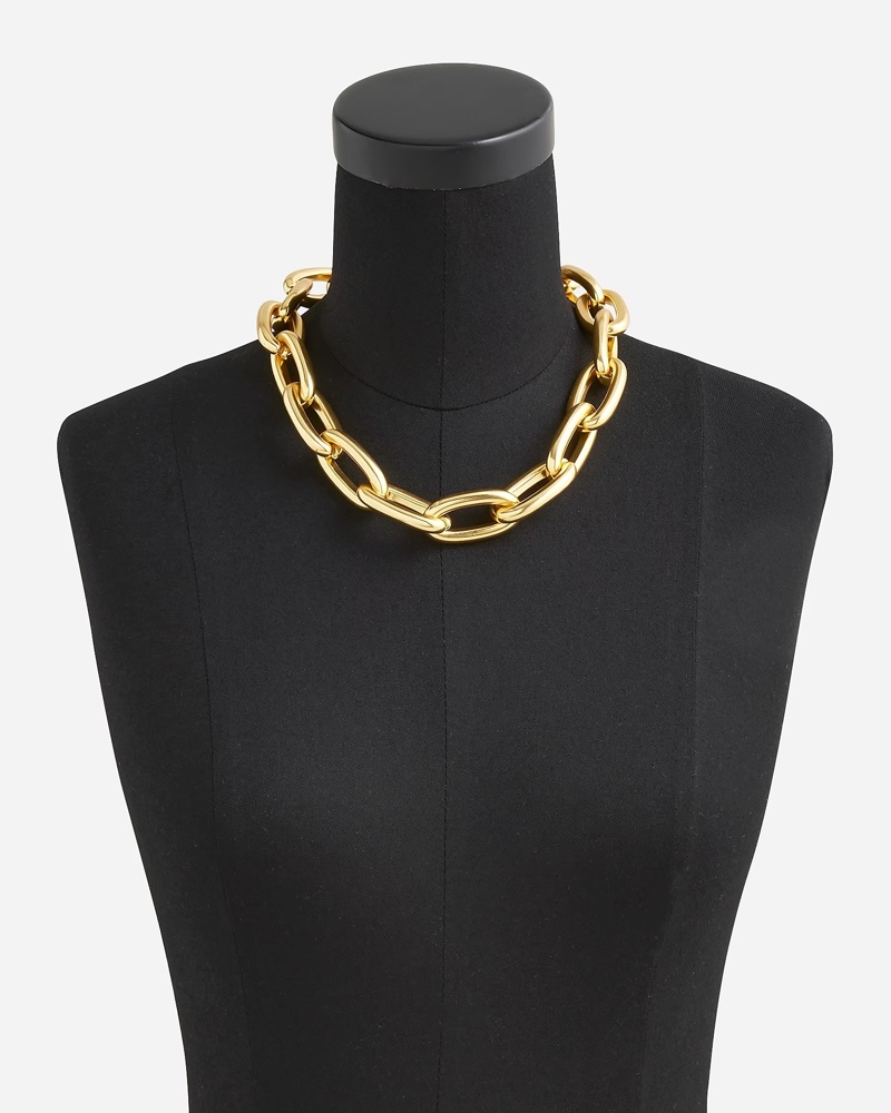 Chain Gold Necklace 70s Jewelry J Crew