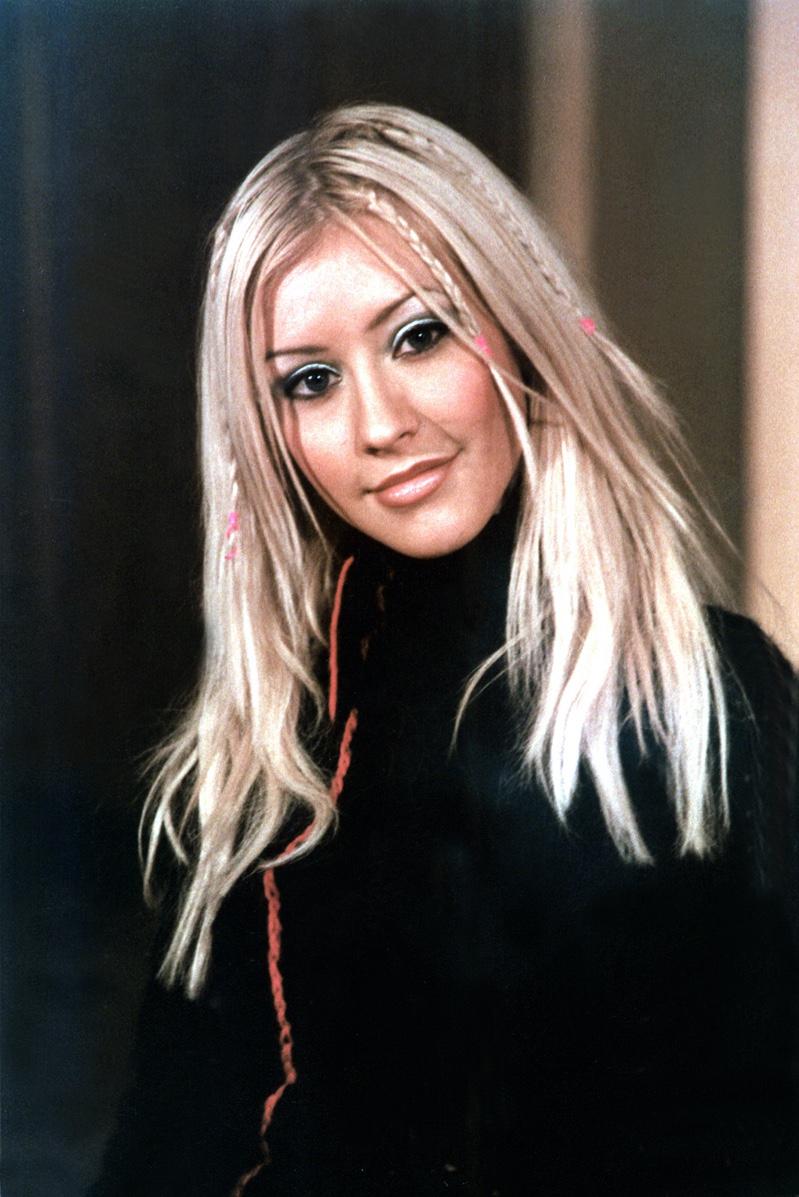 Christina Aguilera Antenna Braids Y2K Hairstyles