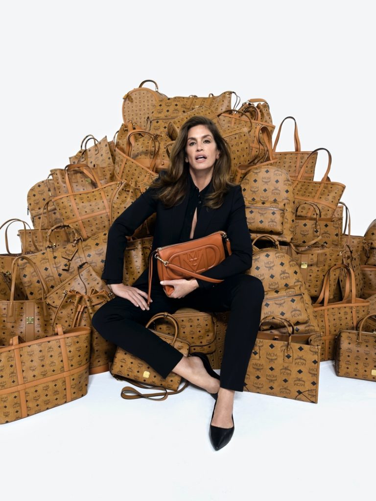 Cindy Crawford Takes the Spotlight in MCM Fall 2023 Ad