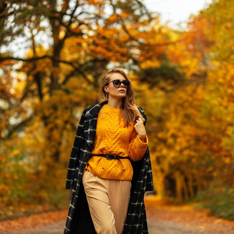 Coat Sweater Look Fall