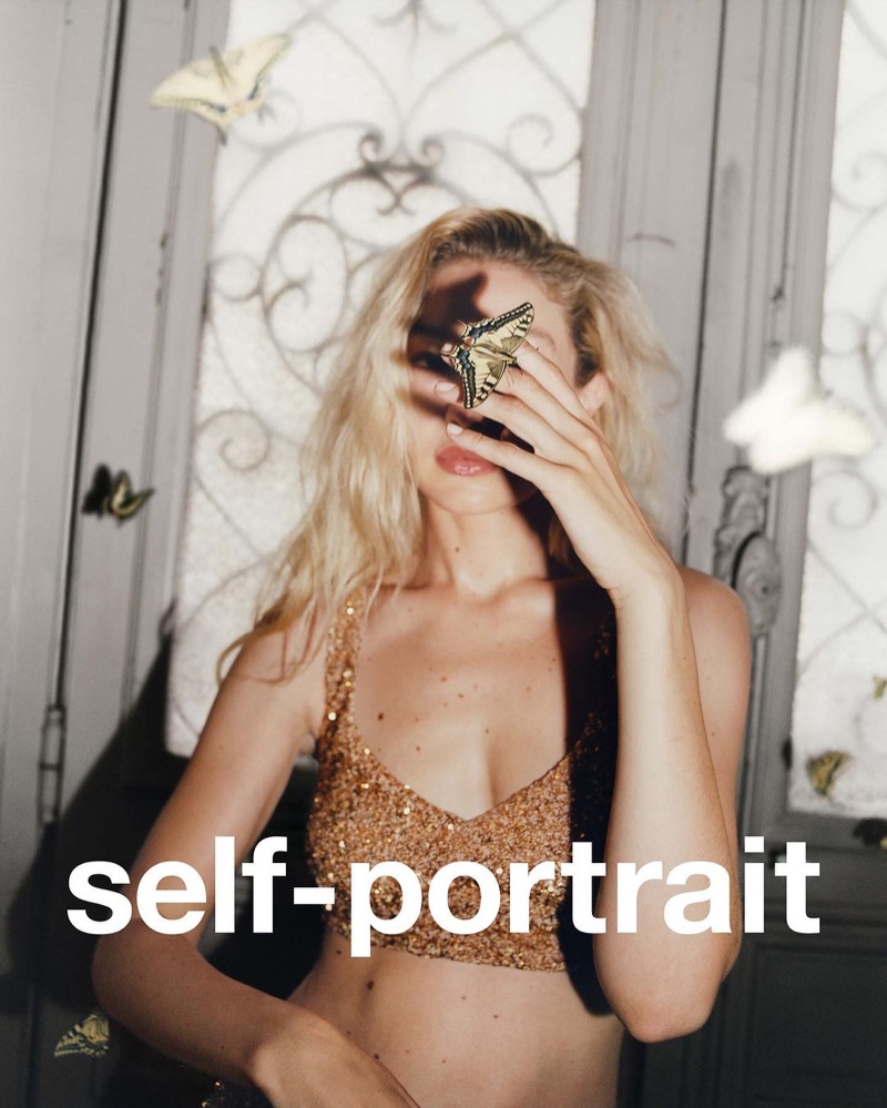 Gigi Hadid Butterfly Self-Portrait Fall 2023