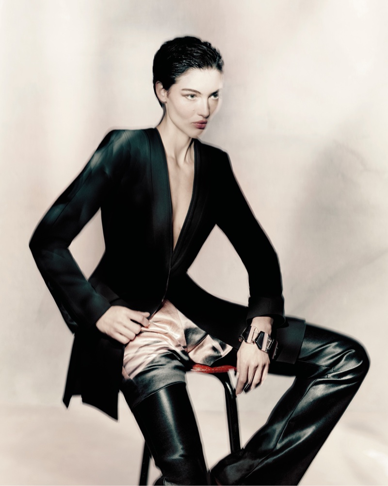 Grace Elizabeth Giorgio Armani Fall 2023 Campaign