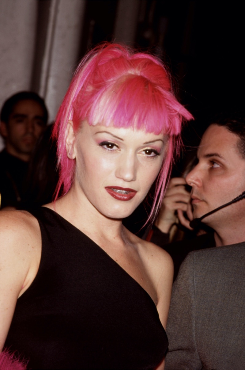 Gwen Stefani Pastel Hair Y2K Hairstyles