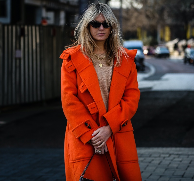 How to Wear Color Coat Camilla Charriere Delsignore