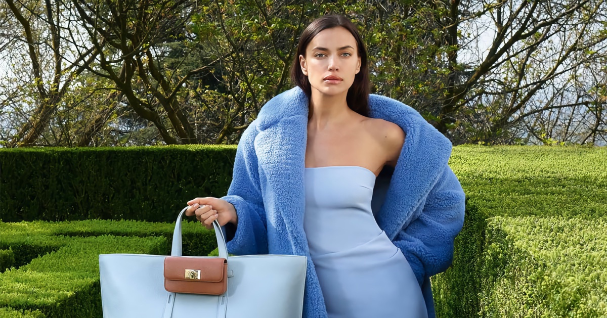 Irina Shayk Stands Out in Furla Fall 2023 Campaign