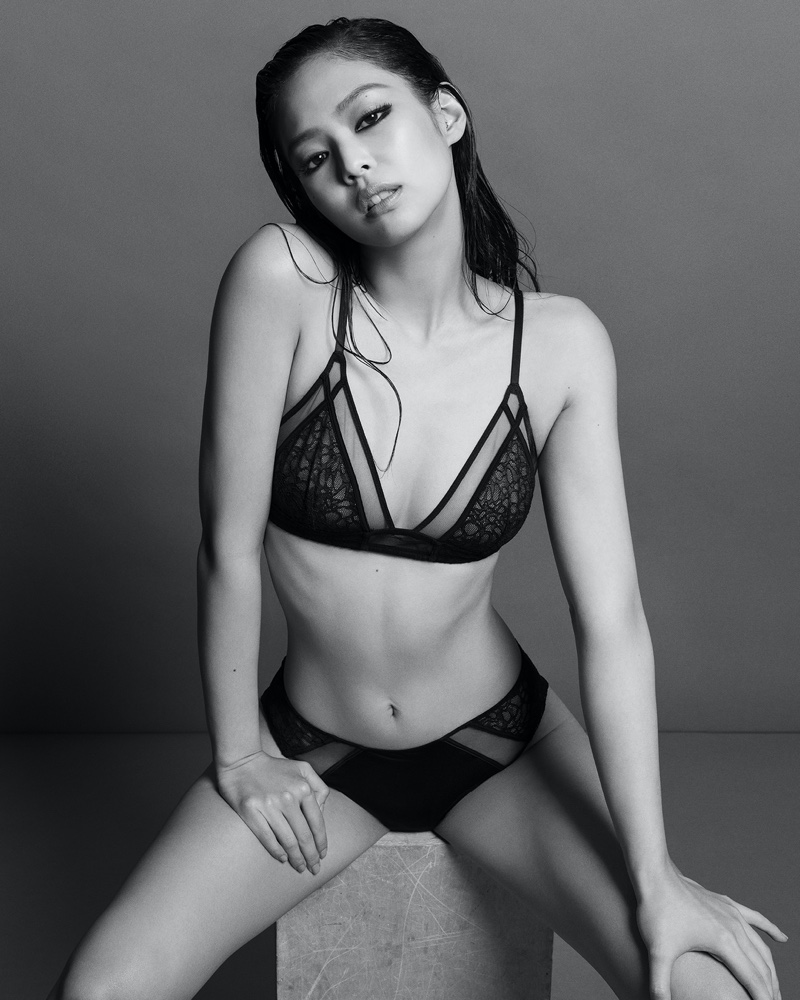 Jennie Calvin Klein Underwear Fall 2023 Campaign