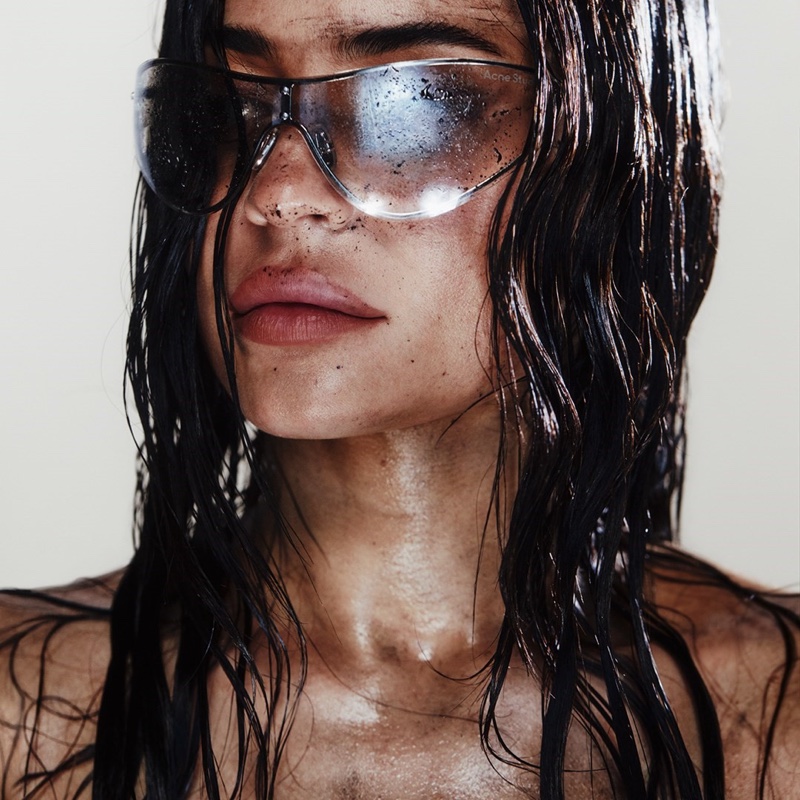 Kylie Jenner Acne Studios Sunglasses Fall 2023 Ad