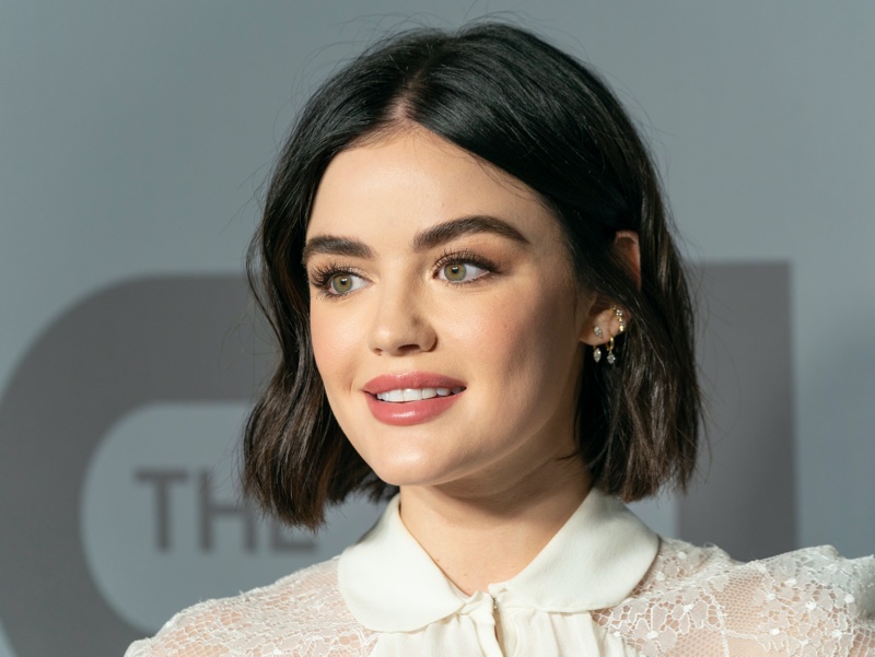 Lucy Hale Actresses Short Black Hair