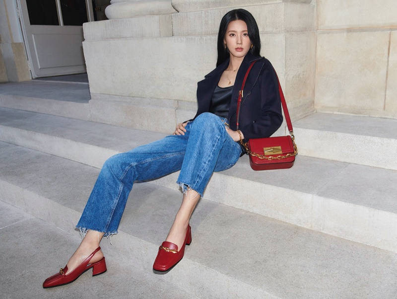 Mi-Yeon Jimmy Choo Fall 2023 Outfit