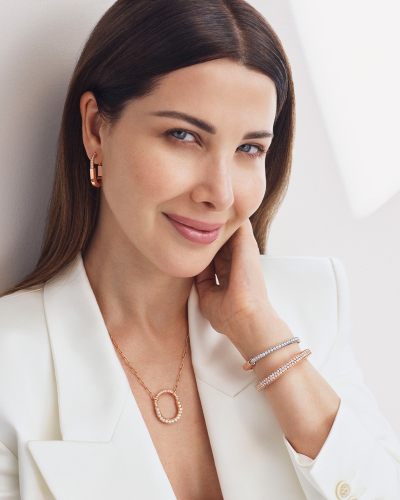 Nancy Ajram Tiffany Co Lock 2023 Jewelry Campaign
