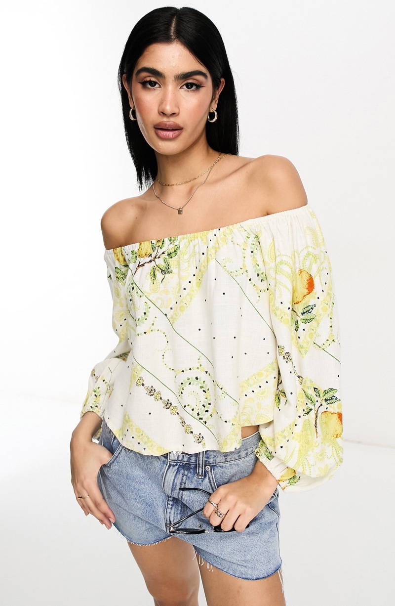 Off Shoulder Types Tops ASOS Design Nordstrom