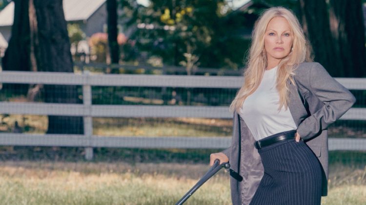Pamela Anderson’s Aritzia Fall 2023 Campaign Heads Outdoors