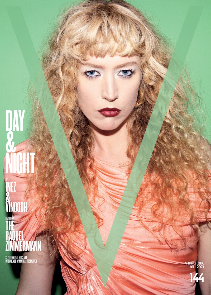 Raquel Zimmermann V Magazine Fall 2023 Cover