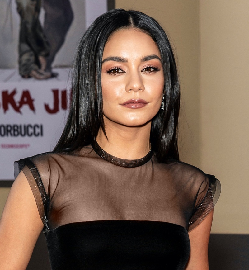 Vanessa Hudgens Actresses Black Hair