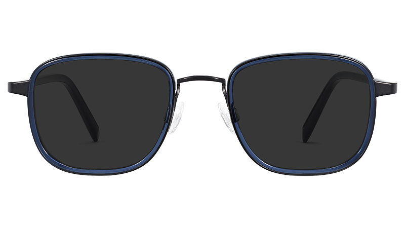 Warby Parker Dante Sunglasses in Inlet Crystal with Brushed Ink $195