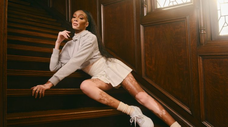 Winnie Harlow’s Fresh Look with PUMA Cali Court Fall 2023