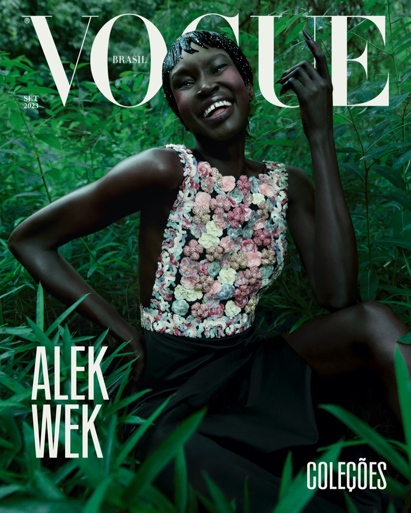 Alek Wek Vogue Brazil September 2023 Cover