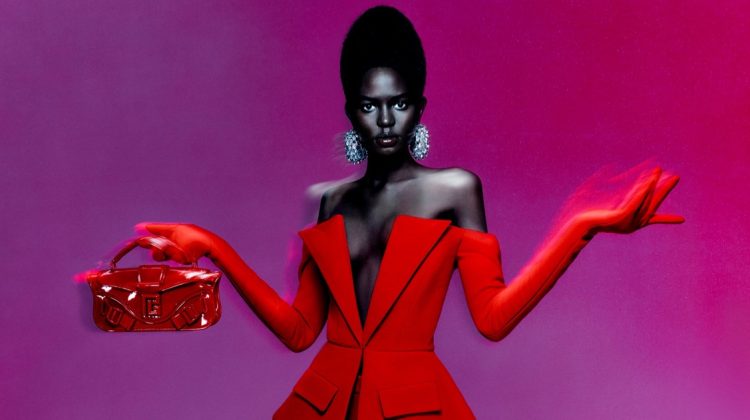Balmain Fall 2023 Campaign: A Pop of Couture