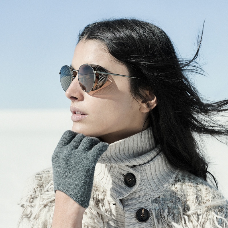 Sunglasses take the spotlight for Brunello Cucinelli fall 2023 campaign.