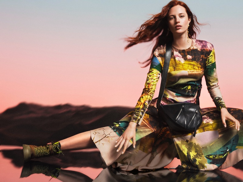 Christian Lacroix's fall collaboration with Desigual focuses on artful prints.