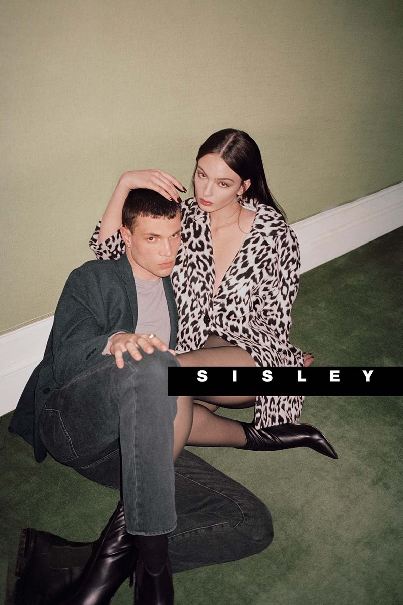 Model Deva Cassel appears in the fall 2023 campaign from Sisley.
