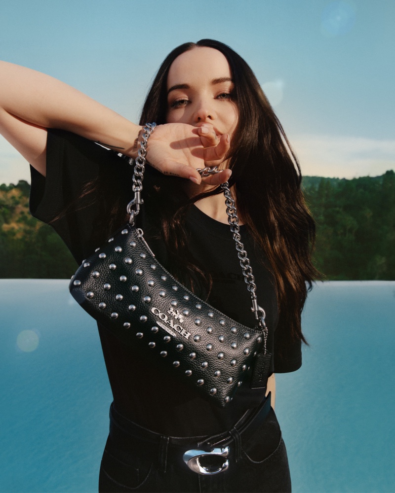 Dove Cameron Coach Bag Fall 2023 Ad Campaign