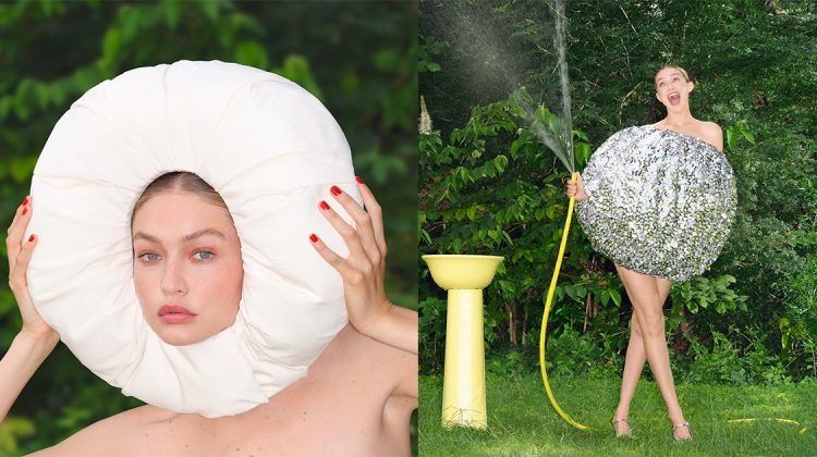 Gigi Hadid Lightens Up Jacquemus Fall 2023 Ad Campaign