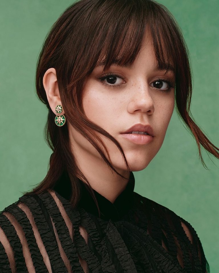 Jenna Ortega for Dior Jewelry: See Her Rose des Vents Ad